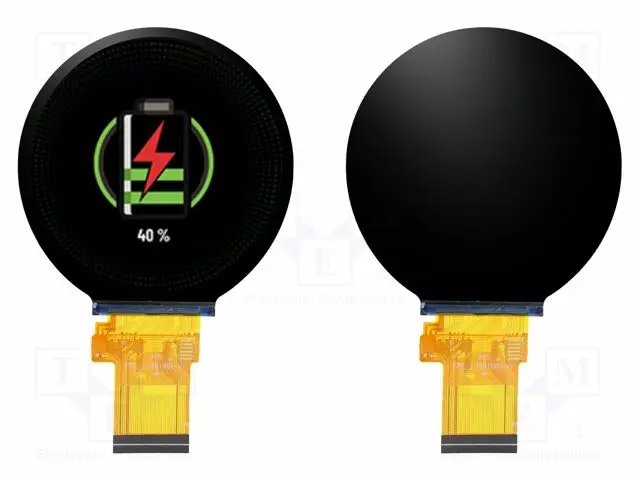TFT NÄYTTÖ - 2,76" - 480X480 - VALAISTUS: LED - 73,3X76,48MM - RGB - TFT-näytöt - 4DLCD-276-S - 1