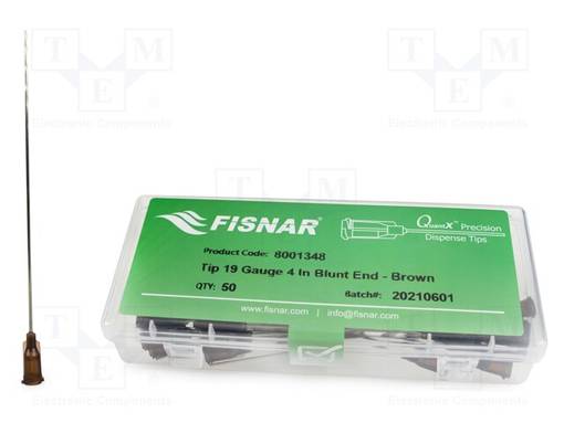 NEULA: TERÄS-4" - KOKO: 19 - SUORA - 0,7MM - KIINNITYS: LUER LOCK - Jakelulaitteet ja lisätarvikkeet - FIS-19-4-ES - 1