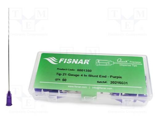 NEULA: TERÄS-4" - KOKO: 21 - SUORA - 0,51MM - KIINNITYS: LUER LOCK - Jakelulaitteet ja lisätarvikkeet - FIS-21-4-ES - 1