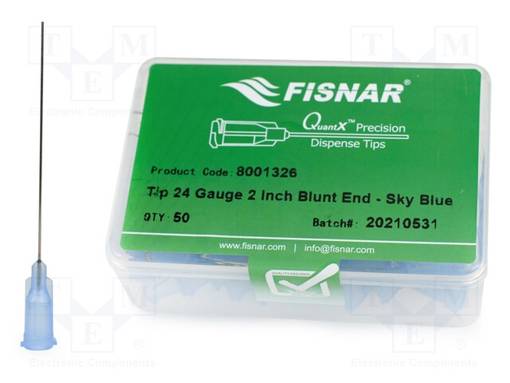 NEULA: TERÄS-2" - KOKO: 24 - SUORA - 310UM - RUNKO: VAALEANSININEN - Jakelulaitteet ja lisätarvikkeet - FIS-24-2-ES - 1