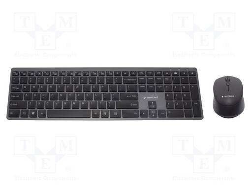 TOIMISTOSETTI - MUSTA - YLEISMALLINEN - USB C - LANGATON,ES LAYOUT - Tietokoneen oheislaitteet - KBS-ECLIPSE-M500ES - 1