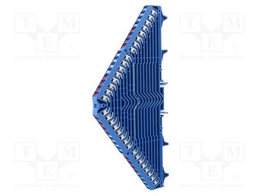 LIITIN: KISKO-5A - JOUSIPURISTIN - SININEN - POLYKARBONAATTI - Kiskoliittimet - PRV16BL35X7.5RTWS - 1