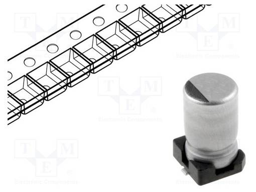ELEKTROLYYTTIKONDENSAATTORI - SMD - 330UF - 6,3VDC - Elektrolyyttikondensaattorit - vaaka - UCB0J331MNL1GS - 1