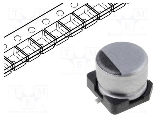 ELEKTROLYYTTIKONDENSAATTORI - LOW ESR - SMD - 47UF - Elektrolyyttikondensaattorit - vaaka - UCM1C470MCL1GS - 1