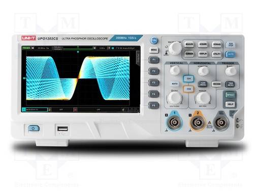 DIGITAALINEN OSKILLOSKOOPPI - CH: 2 - 100MHZ - 1GSPS - 56MPTS - ?3,5NS - Oskilloskoopit - UPO1102CS - 1