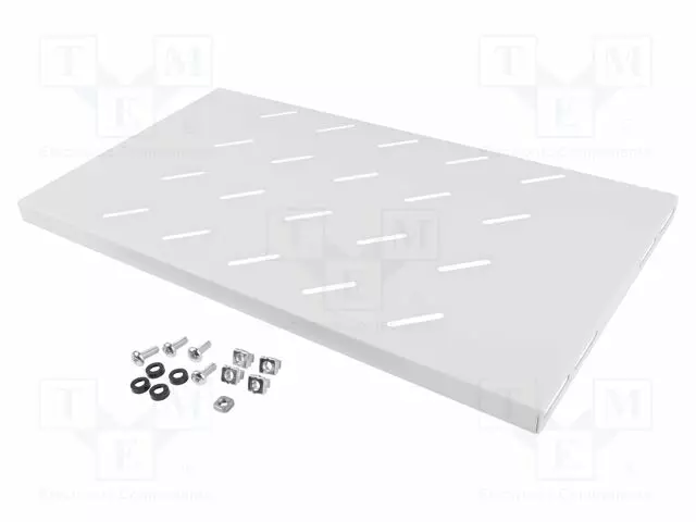 SHELF - 1U - GREY - STANDARD: 19" - RACK SHELF - Räkkikotelot 19' - AK-1001-S - 1