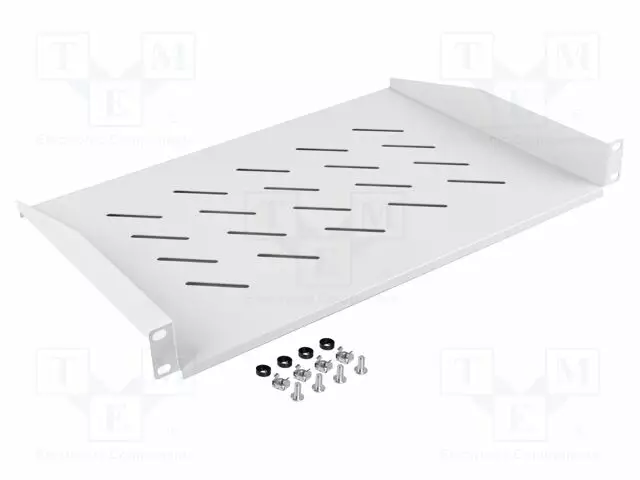 SHELF - 1U - STANDARD: 19" - RACK SHELF - Räkkikotelot 19' - AK-1008-S - 1
