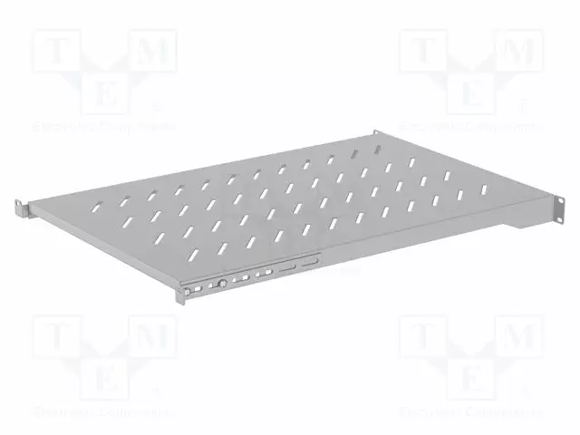 SHELF - 1U - STANDARD: 19" - RACK SHELF - Räkkikotelot 19' - AK-1010-S - 1