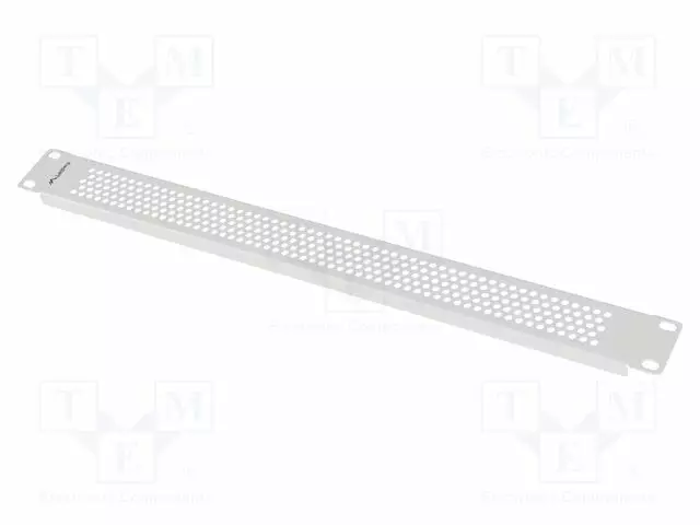 KANNE - 1U - HARMAA - STANDARDI: 19" - REI’ITETTY - Räkkikotelot 19' - AK-1411-S - 1