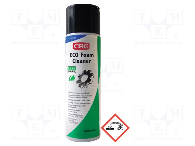 PUHDISTUSAINE - ECO FOAM CLEANER - 0,5L - VAAHTO - PURKKI - SININEN - Puhdistuskemikaalit ja aerosolit - CRC-ECOFC500-FPS - 1