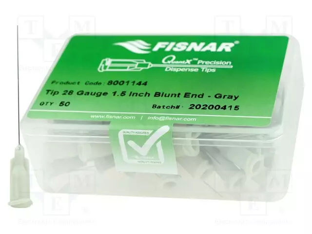 NEULA: TERÄS-1,5" - KOKO: 28 - SUORA - 0,19MM - KIINNITYS: LUER LOCK - Jakelulaitteet ja lisätarvikkeet - FIS-28-32-ES - 1