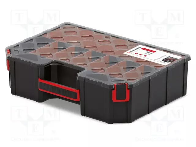 SÄILIÖ: KOLLEKTIIVI - MUSTA - KANNEN VÄRI: LÄPINÄKYVÄ - KORKEA - Säiliöt ja rasiat - KTGC403010BS - 1