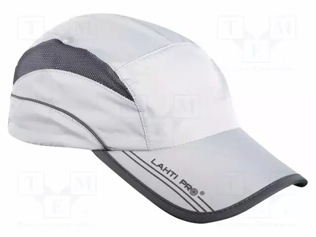 BASEBALL CAP - ADJUSTABLE,SPORTS,WITH NET - GREY - POLYESTER - Pää- ja kasvosuojat - LAHTI-L101070S - 1