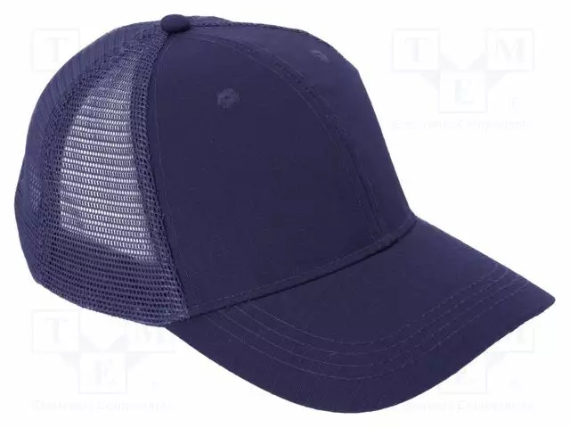 BASEBALL CAP - ADJUSTABLE,WITH NET - NAVY BLUE - COTTON,POLYESTER - Pää- ja kasvosuojat - LAHTI-L101130S - 1