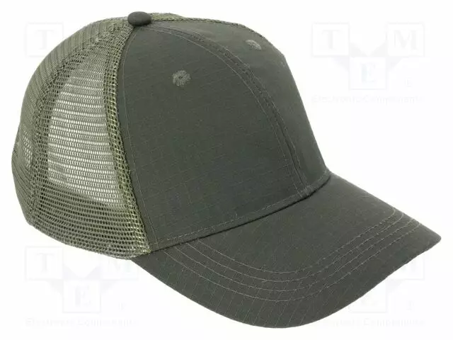 BASEBALL CAP - ADJUSTABLE,WITH NET - VIHREÄ - COTTON,POLYESTER - Pää- ja kasvosuojat - LAHTI-L101140S - 1