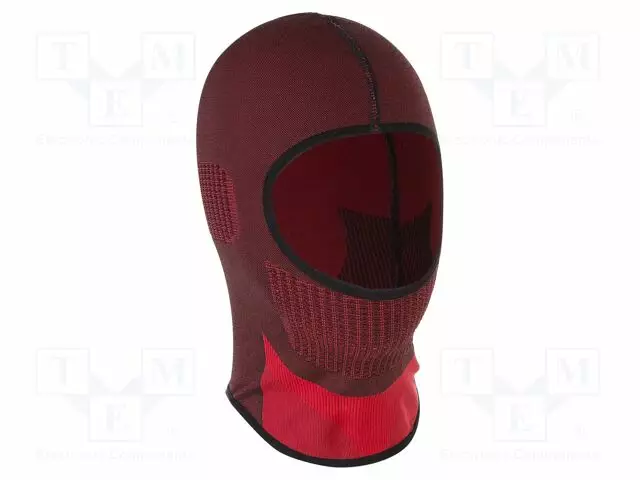 BALACLAVA - THERMAL - PUNAINEN-MUSTA - ELASTANE,POLYAMIDE,POLYESTER - Pää- ja kasvosuojat - LAHTI-L102150S - 1