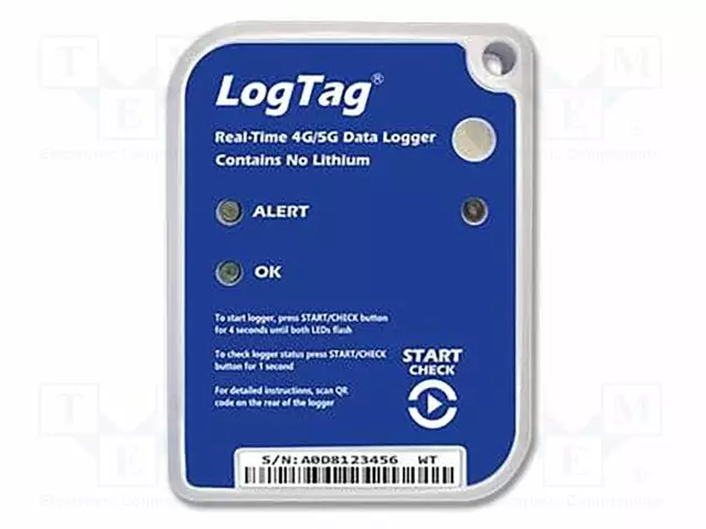 DATALOGGERI - VALAISTUSVOIMAKKUUS,LÄMPÖTILA-KOSTEUS,ISKU - IP61 - Kosteusmittarit - LGT-LT5GEOS - 1