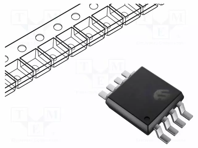KOMPARAATTORI - PIENTEHO - CMP: 2 - 40NS - 1,8÷5,5V - SMT - MSOP8 - Operaatiovahvistimet - SMD - MCP6577T-EMS - 1