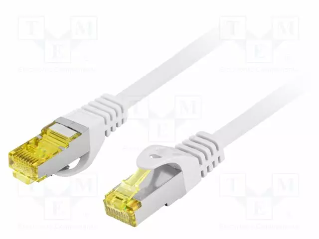 PATCH KAAPELI - S/FTP - CAT: 6A - RJ45-PISTOKE,MOLEMMIN PUOLIN - LANKA - RJ45 Ethernet kaapelit - PCF6A-10CU-2000-S - 1