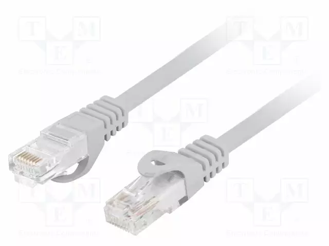 PATCH KAAPELI - U/UTP - CAT: 6 - RJ45-PISTOKE,MOLEMMIN PUOLIN - LANKA - CU - RJ45 Ethernet kaapelit - PCU6-10CU-2000-S - 1