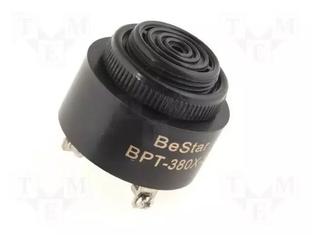 ÄÄÄNIMUUNTIN: PIETSOSÄHKÖINEN MERKINANTOLAITE - PANEELIASENNETTAVA - 20MA - Piezoelementit - BPT-380X-S - 1