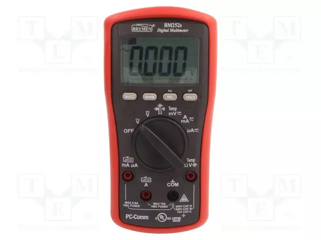 YLEISMITTARI - LCD - (6000) - PALKKINÄYTTÖ: 24SEGM.40X/S - Autohuollon mittarit - BM252S - 1