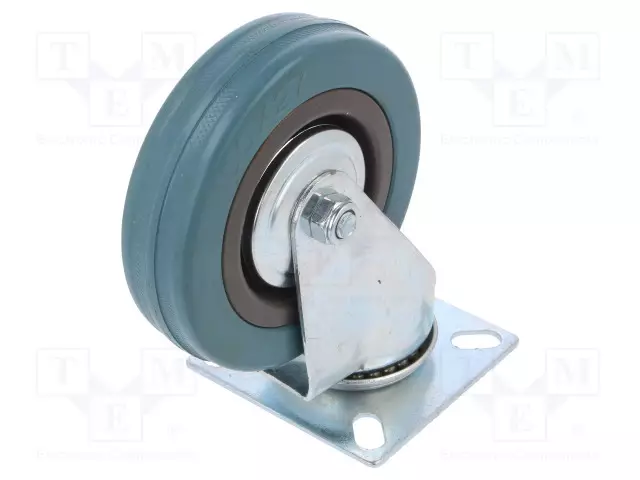 KULJETUSPYÖRÄ - Ø: 100MM - W: 25MM - H: 130MM - VÄÄNTÖ-65KG - TERÄS - PG - Kuljetuspyörät - CKPA-PG-100S - 1