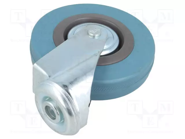 KULJETUSPYÖRÄ - Ø: 125MM - W: 27MM - H: 155MM - VÄÄNTÖ-80KG - TERÄS - PG - Kuljetuspyörät - CKMA-PG-125S - 1