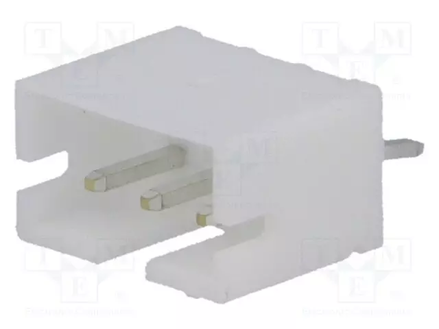 LIITIN: JOHTO-LEVY - PISTORASIA - UROS - PIN: 3 - PH - 2A - 100V - SUORA - Signaaliliittimet rasteri 2,00mm - B3B-PH-K-S - 1