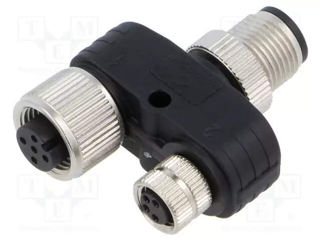 M12 ADAPTER FY-M12A-05M-M12A-05F-S-0100 - M12 liittimet - FYM12A05MM12A05FS - 1