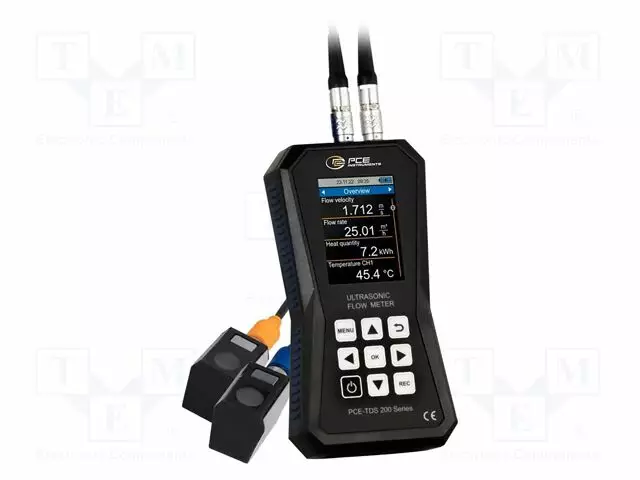 MITTARI: VIRTAUSANALYSAATTORI - VÄRI,LCD 2,8" - ±32 M/S - USB - Muut erikoismittalaitteet - PCE-TDS200S - 1