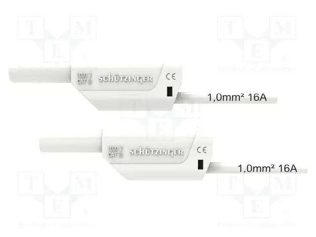MITTAUSJOHTO - 16A - BANAANIPISTOKE 4MM,MOLEMMIN PUOLIN - PIT: 1,5M - Mittausjohdot - VSFK87001150-WS - 1