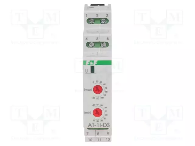MUUNTAJA: LÄMPÖTILA-9÷30VDC - OUT 1: 4÷20MA - DIN-KISKOLLE - IP20 - Teollisuus lämpötila-anturit & muuntimet - AT-1I-DS - 1