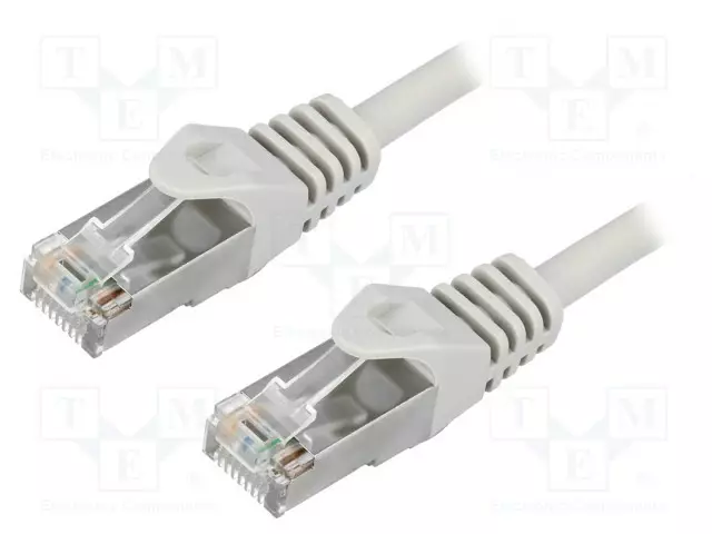 PATCH KAAPELI - F/UTP - CAT: 5E - RJ45-PISTOKE,MOLEMMIN PUOLIN - LANKA - RJ45 Ethernet kaapelit - CP1092S - 1