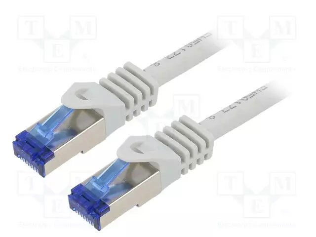 PATCH KAAPELI - S/FTP - CAT 6A - RJ45-PISTOKE,MOLEMMIN PUOLIN - LANKA - RJ45 Ethernet kaapelit - C6A022S - 1