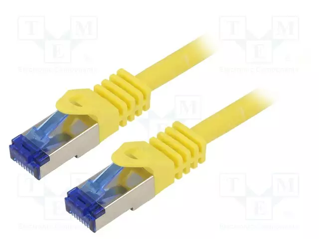 PATCH KAAPELI - S/FTP - CAT 6A - RJ45-PISTOKE,MOLEMMIN PUOLIN - LANKA - RJ45 Ethernet kaapelit - C6A087S - 1