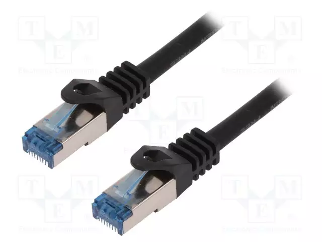 PATCH KAAPELI - S/FTP - CAT 6A - RJ45-PISTOKE,MOLEMMIN PUOLIN - LANKA - RJ45 Ethernet kaapelit - CQ3143S - 1