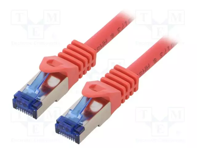PATCH KAAPELI - S/FTP - CAT 6A - RJ45-PISTOKE,MOLEMMIN PUOLIN - LANKA - RJ45 Ethernet kaapelit - C6A014S - 1