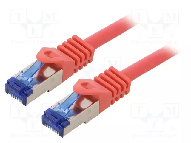 PATCH KAAPELI - S/FTP - CAT 6A - RJ45-PISTOKE,MOLEMMIN PUOLIN - LANKA - RJ45 Ethernet kaapelit - C6A024S - 1
