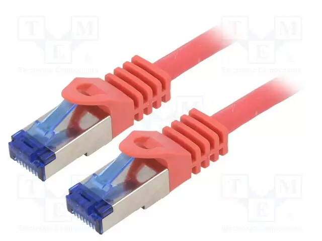 PATCH KAAPELI - S/FTP - CAT 6A - RJ45-PISTOKE,MOLEMMIN PUOLIN - LANKA - RJ45 Ethernet kaapelit - C6A054S - 1