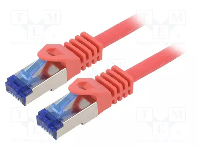 PATCH KAAPELI - S/FTP - CAT 6A - RJ45-PISTOKE,MOLEMMIN PUOLIN - LANKA - RJ45 Ethernet kaapelit - C6A074S - 1