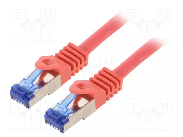 PATCH KAAPELI - S/FTP - CAT 6A - RJ45-PISTOKE,MOLEMMIN PUOLIN - LANKA - RJ45 Ethernet kaapelit - C6A104S - 1