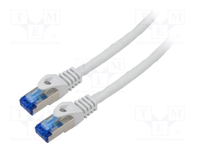 PATCH KAAPELI - S/FTP - CAT: 6A - RJ45-PISTOKE,MOLEMMIN PUOLIN - LANKA - RJ45 Ethernet kaapelit - PCF6A-10CC-0200-S - 1