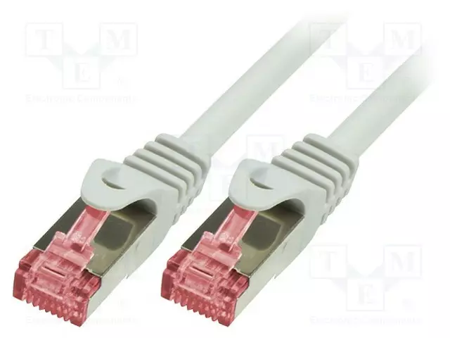 PATCH KAAPELI - S/FTP - CAT 6 - RJ45-PISTOKE,MOLEMMIN PUOLIN - LANKA - CU - RJ45 Ethernet kaapelit - CQ2012S - 1