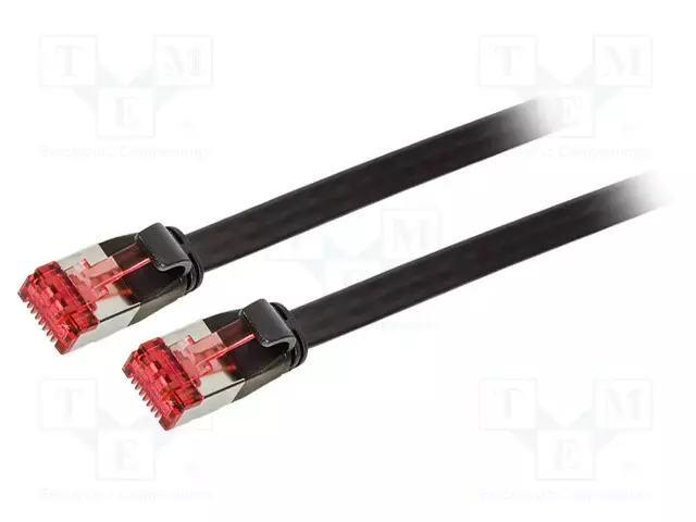 PATCH KAAPELI - U/FTP - CAT 6 - RJ45-PISTOKE,MOLEMMIN PUOLIN - LANKA - RJ45 Ethernet kaapelit - CF2053S - 1