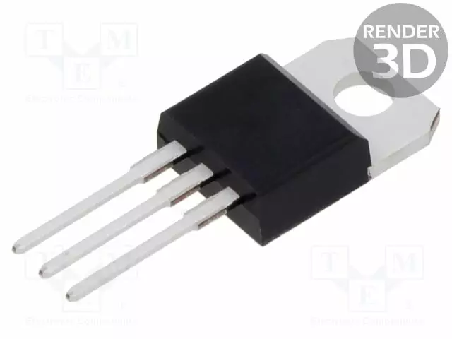 REGULAATTORI KIINTEÄ JÄNNITE - 12V - 1,2A - Regulaattorit kiinteällä jännitteellä - L7812CV-AKS - 1