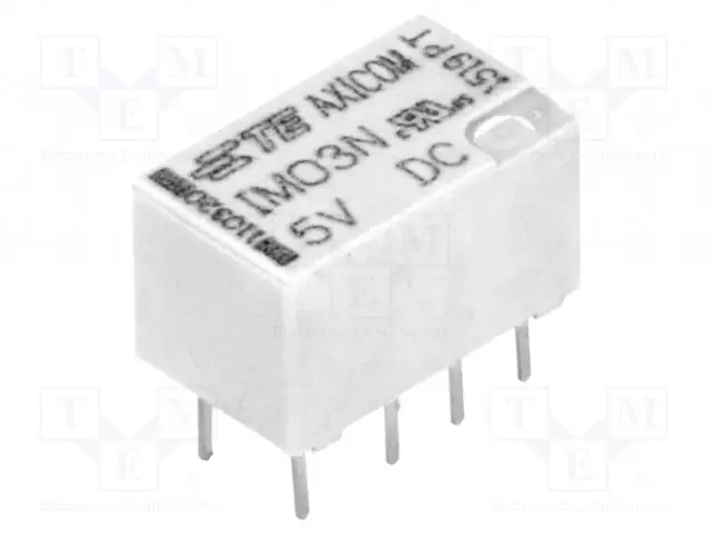 RELE - DPDT - UKELAN: 5VDC - 2A - 0,5A/125VAC - IM - Pienoisreleet - IM03NS - 1