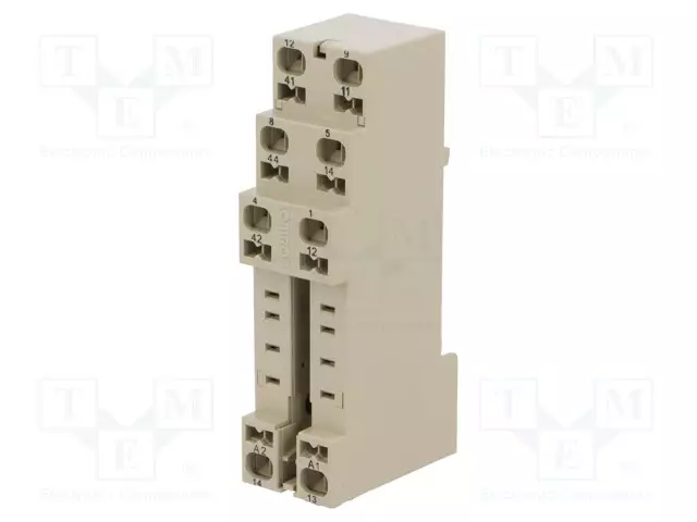 RELEKANTA - PIN: 8 - DIN-KISKOLLE - MY2 - Releiden lisätarvikkeet - PYF08S - 1