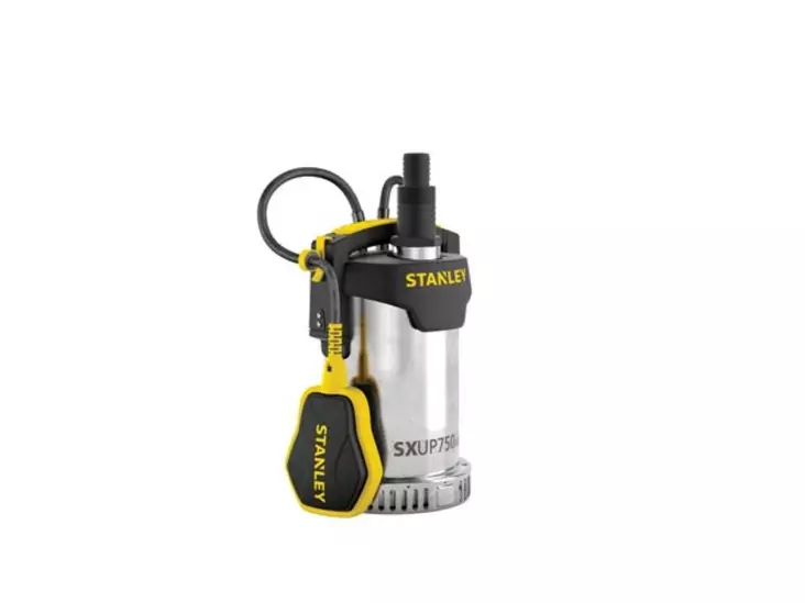 STANLEY - SUBMERSIBLE PUMP - STAINLESS STEEL - CLEAN WATER - 750 W - Puutarhaletkut, liittimet ja kastelu - STN-P750SS - 1