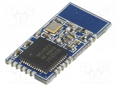 BLUETOOTH MODUULI LOW ENERGY - SWD,UART - SMD - 18,5X9,1X2MM - IoT (WiFi/Bluetooth) moduulit - WT51822-S4AT - 1